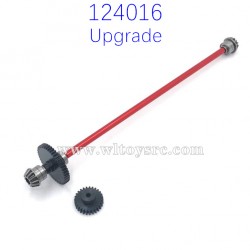 WLTOYS 124016 Upgrade PartsCentral Shaft and Big Gear Red