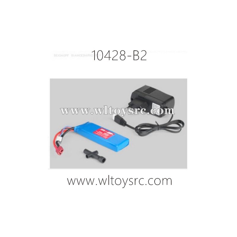 WLTOYS 10428-B2 Parts, Battery and Charger