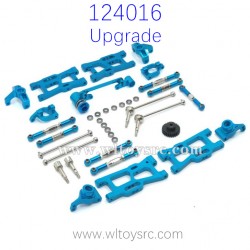 WLTOYS 124016 RC Car Upgrade Metal Parts Swing Arm and Connect Rods
