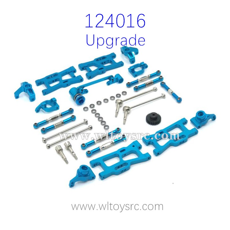 WLTOYS 124016 RC Car Upgrade Metal Parts Swing Arm and Connect Rods