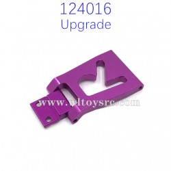 WLTOYS 124016 RC Car Upgrade Metal Parts Tail Protect Plate Purple