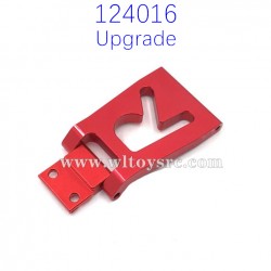 WLTOYS 124016 RC Car Upgrade Metal Parts Tail Protect Plate Red