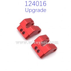 WLTOYS 124016 Upgrade Metal Parts Fixing Seat for Rear Shock Red