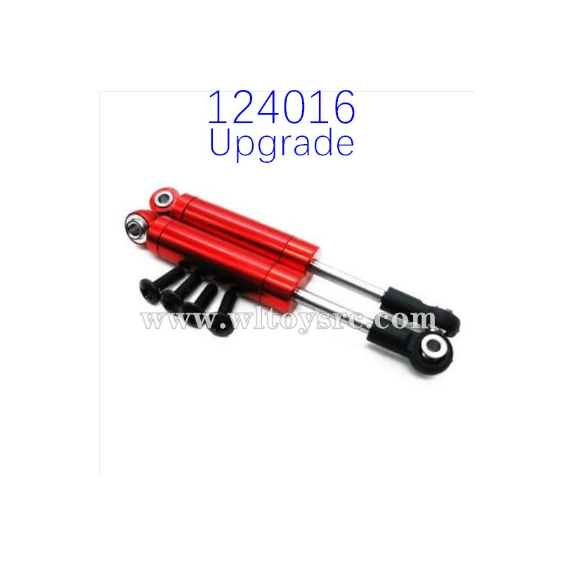 WLTOYS 124016 Speed Racing Car Upgrade Shock Absorber Red