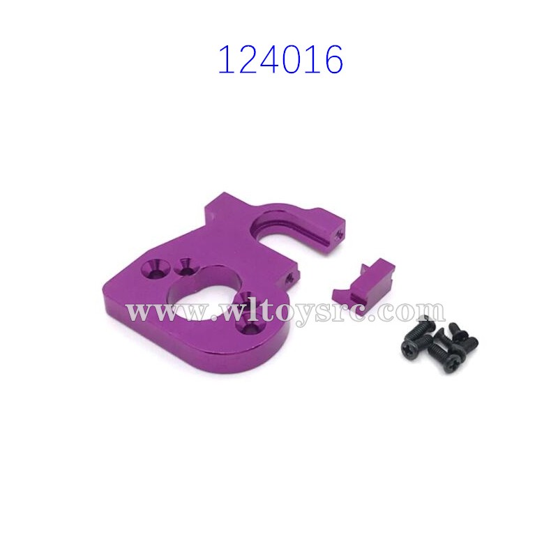 WLTOYS 124016 Upgrade Parts Motor seat Purple