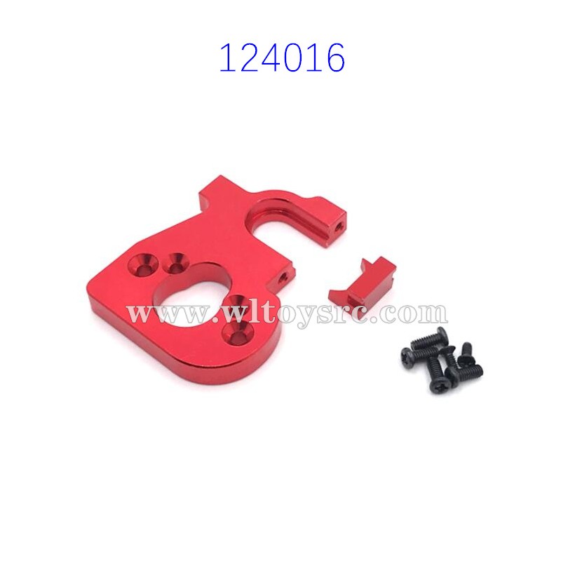 WLTOYS 124016 Upgrade Parts Motor seat Red