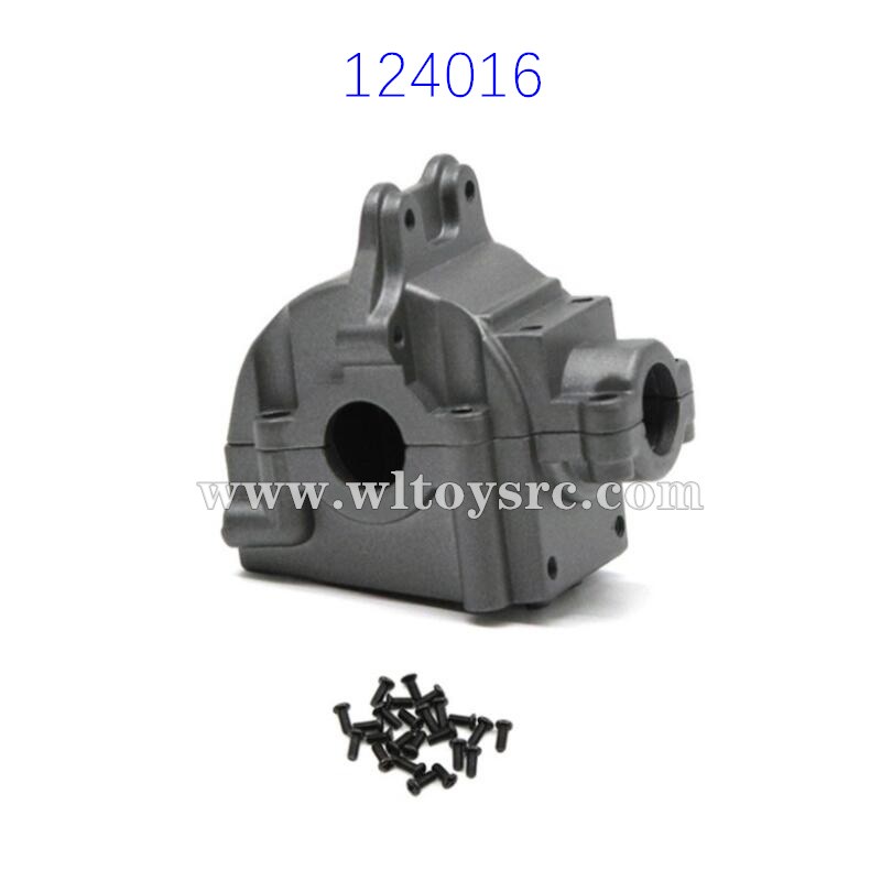 WLTOYS 124016 Upgrade Parts Metal Differential Gearbox Titanium