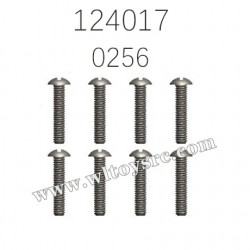 WLTOYS 124016 124017 Parts 0256 Screw 3X12PM