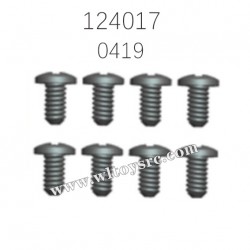 WLTOYS 124017 Parts 0419 Screws ST 2X5PB