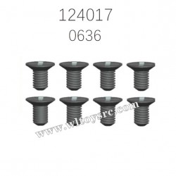 WLTOYS 124017 Parts 0636 2x6pm Screws