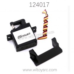 WLTOYS 124017 RC Car Parts 1307 5-Wire Servo with Holder