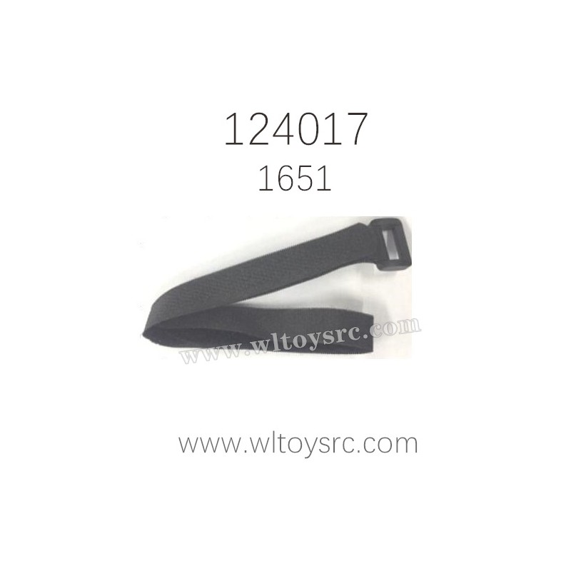 WLTOYS 124017 Parts 1651 Magic Strap 12x330MM