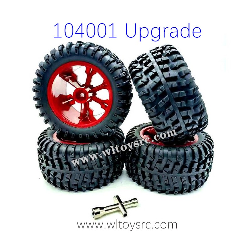 WLTOYS 104001 Upgrade Tires Assembly