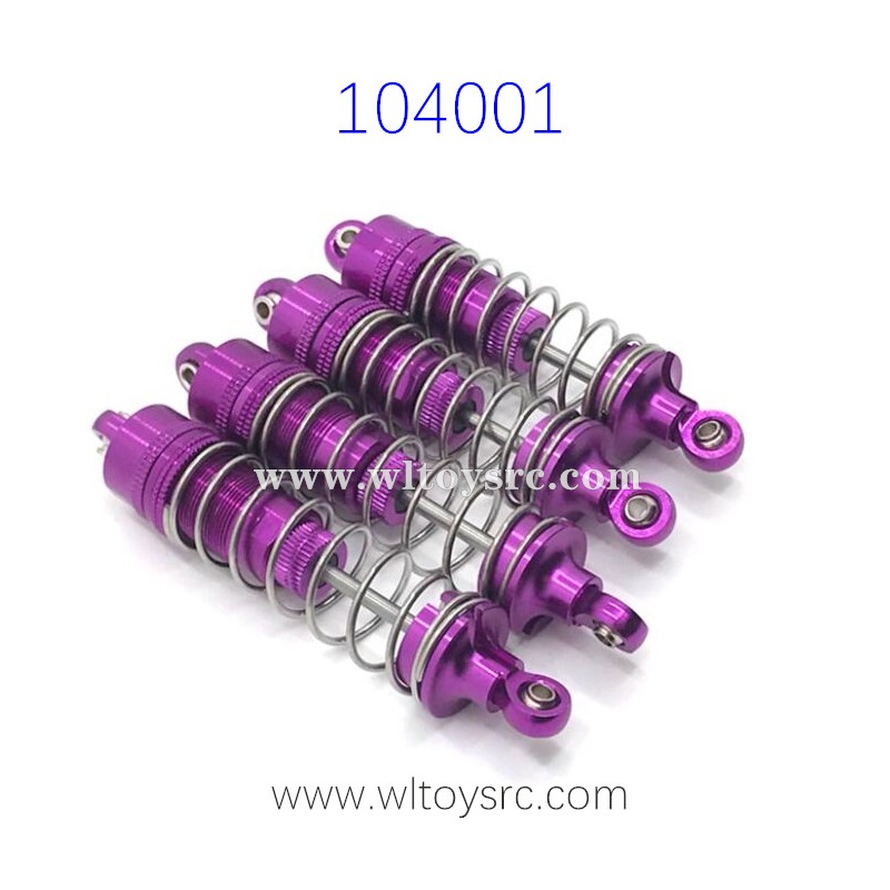 WLTOYS 104001 Upgrade Parts Shock Absorbers Aluminum
