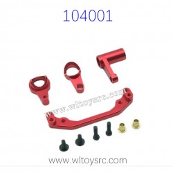 WLTOYS 104001 Upgrade Steering Assembly Aluminum Alloy Green