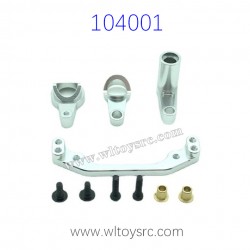 WLTOYS 104001 Upgrade Parts Steering Assembly Aluminum Alloy