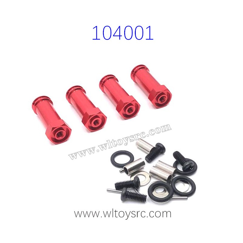 WLTOYS 104001 RC Truck Upgrade Parts Axle Extension Components