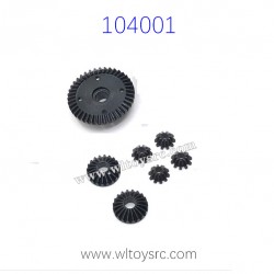 WLTOYS 104001 1/10 RC Car Upgrade Differential Gear Beave Gear