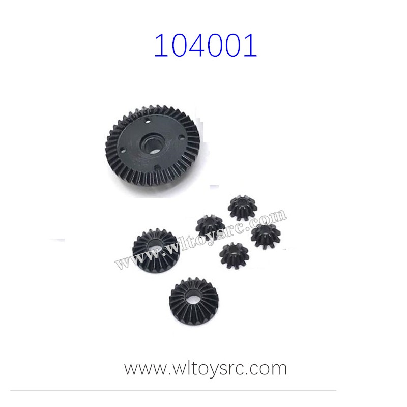 WLTOYS 104001 1/10 RC Car Upgrade Differential Gear Beave Gear