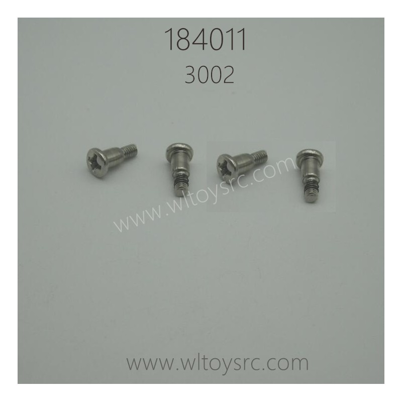 WL-TECH XK 184011 Parts 3002 Screw for Upper Connect Rod-4PCS