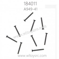 WLTOYS 184011 Parts A949-41 2x16PB Cross Round Head Self Tapping Screw