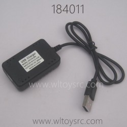 WLTOYS 184011 1/18 RC Car Parts 7.4V 2000MaH USB Charger 1374