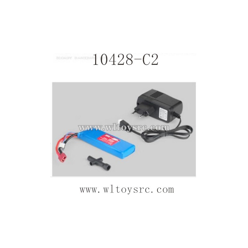 WLTOYS 10428-C2 Parts, Battery and Charger