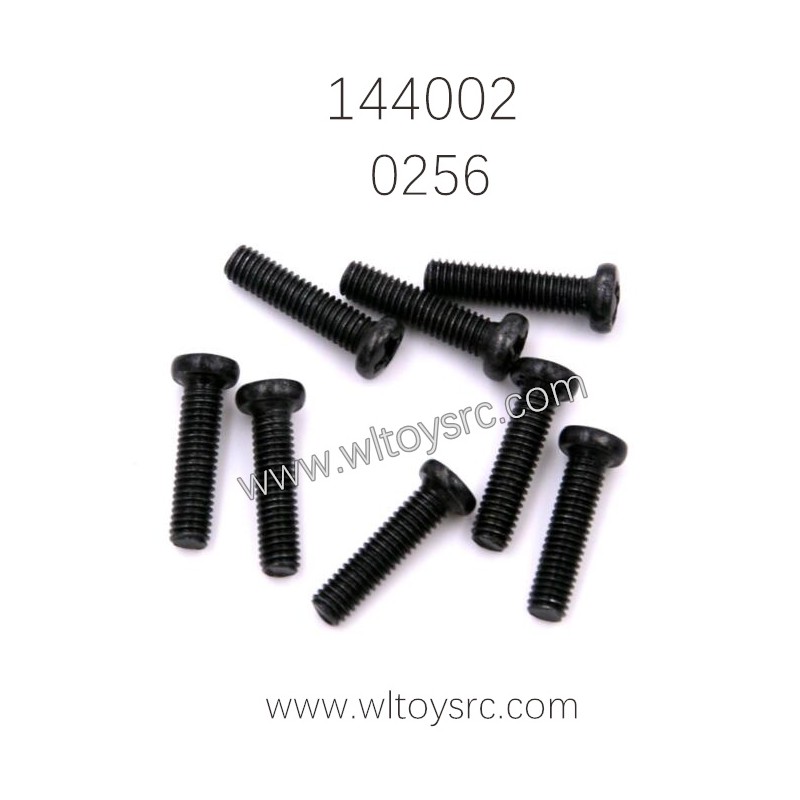 WLTOYS 144002 Parts 0256 Screw 3X12PM