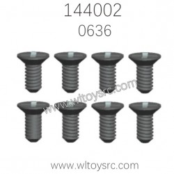 WLTOYS 144002 Parts 0636 Screw 2x6PM