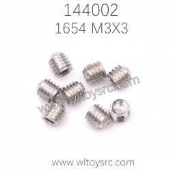 WLTOYS 144002 Parts 1654 M3X3 Screw for motor