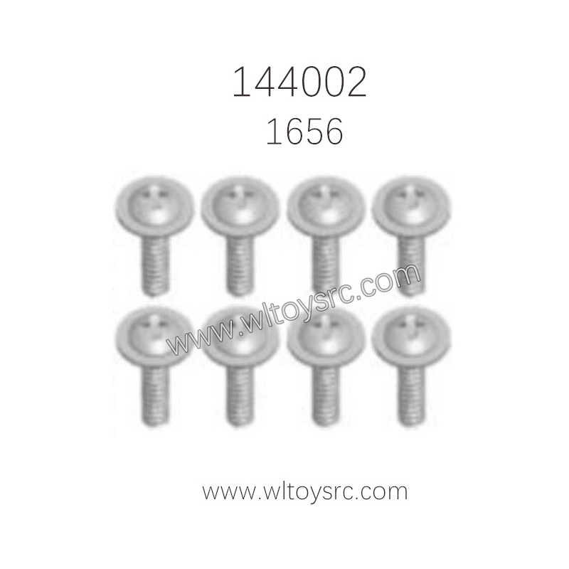 WLTOYS 144002 Parts 1656 Phillips Round head Screw