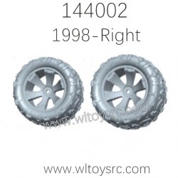 WLTOYS 144002 1/14 RC Car Parts 1998 Right Wheel