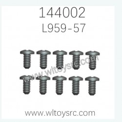 WLTOYS 144002 Parts L959-57 Round head tapping Screw