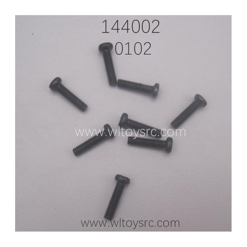 WLTOYS 144002 Parts 0102 Phillips pan head Screw