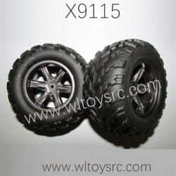 XINLEHONG X9115 RC Truck Parts Tire 15-ZJ01