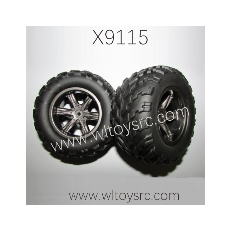 XINLEHONG X9115 RC Truck Parts Tire 15-ZJ01