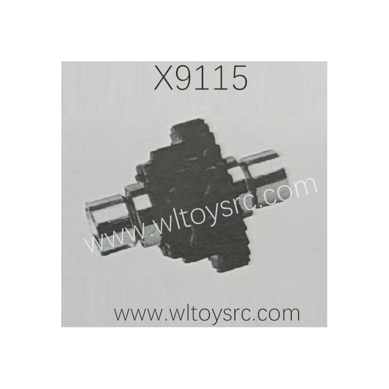XINLEHONG X9115 RC Truck Parts Differential Gear kit X15-ZJ04