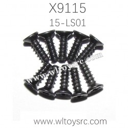 XINLEHONG Toys X9115 Parts Countersunk Head Screws 15-LS01
