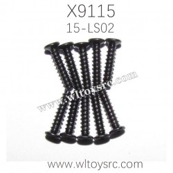 XINLEHONG Toys X9115 Parts Countersunk Head Screws 15-LS02