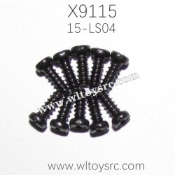 XINLEHONG Toys X9115 Parts Round Headed Screw 15-LS04 2.3X6PBHO