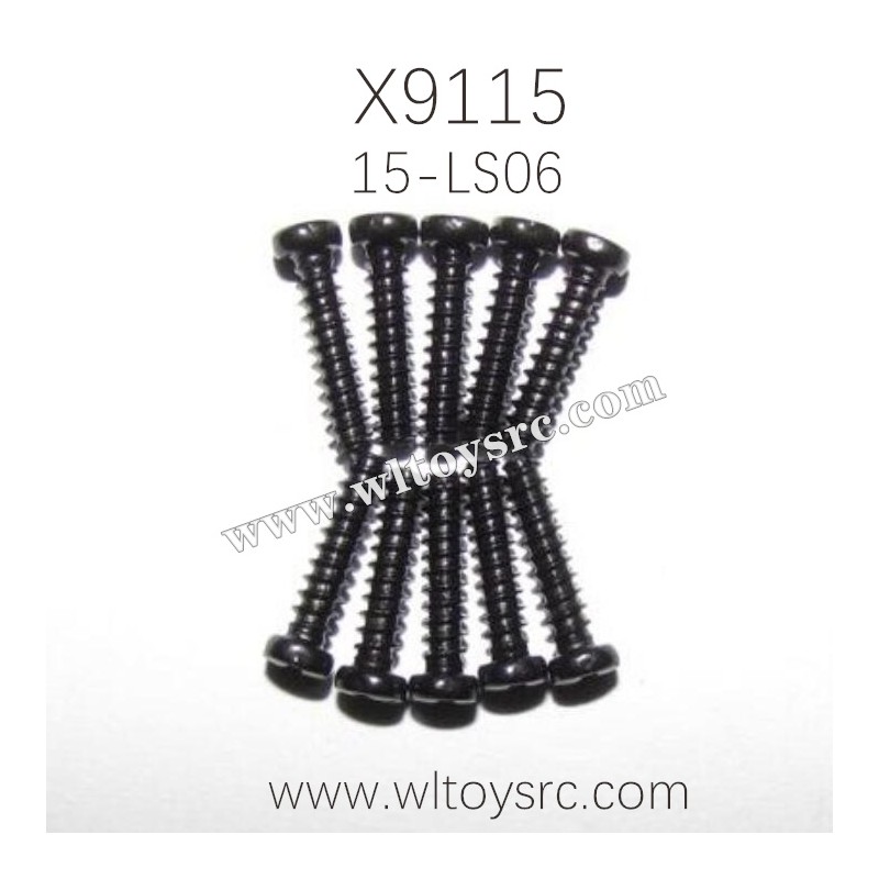 XINLEHONG Toys X9115 Parts Round Headed Screw 15-LS06