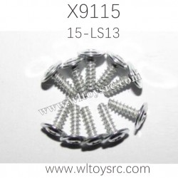 XINLEHONG Toys X9115 Parts Round Headed Screw 15-LS13 2.6X7X7PWBHO