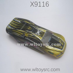 XINLEHONG Toys X9116 Car Shell Yellow X16-SJ02 SJ01