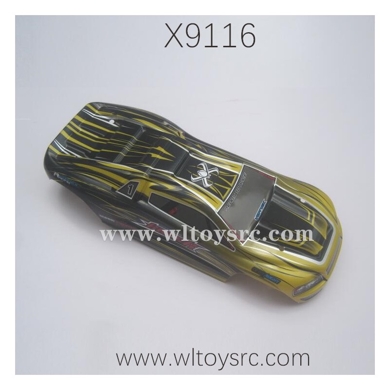 XINLEHONG Toys X9116 Car Shell Yellow X16-SJ02 SJ01