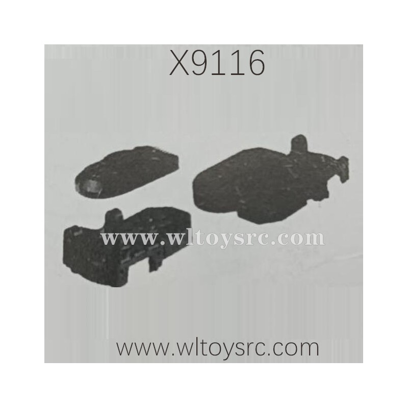 XINLEHONG Toys X9116 Parts Rear Gear Box Shell X15-SJ14