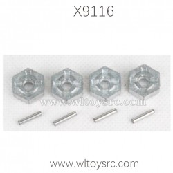 XINLEHONG Toys X9116 Parts 12MM Six Angle Connector 25-ZJ09