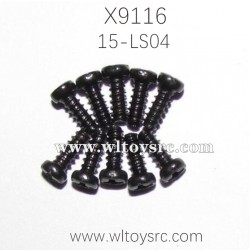 XINLEHONG Toys X9116 Parts Round Headed Screw 15-LS04 2.3X6PBHO