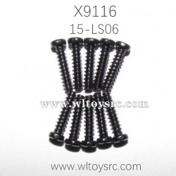 XINLEHONG Toys X9116 Parts Round Headed Screw 15-LS06