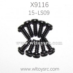 XINLEHONG Toys X9116 Parts Round Headed Screw 15-LS09 2.6X7PBHO