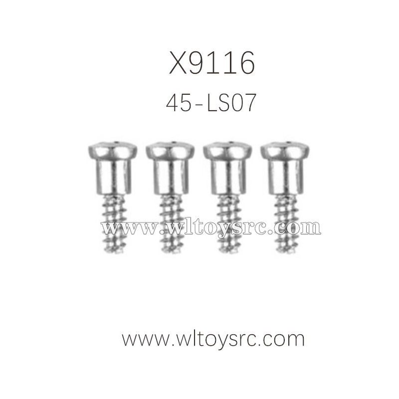 XINLEHONG Toys X9116 Parts 2.3X6X3CBHIN PWBHO Round Headed Screw 45-LS07